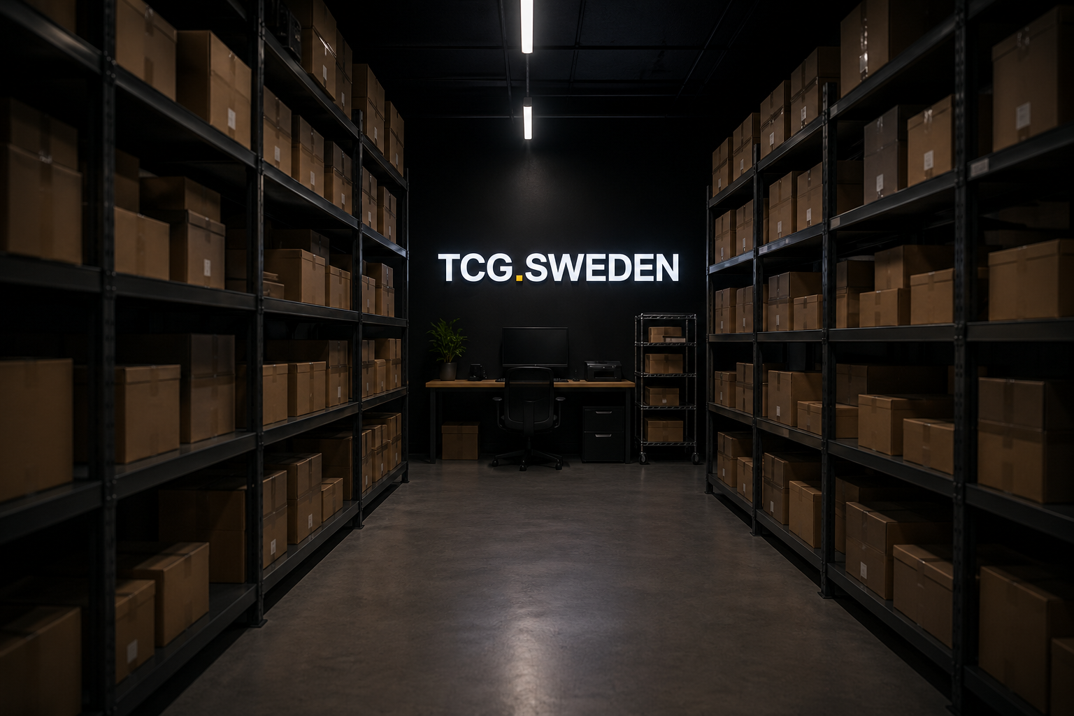 TCG.SWEDEN lager med förseglade TCG-produkter